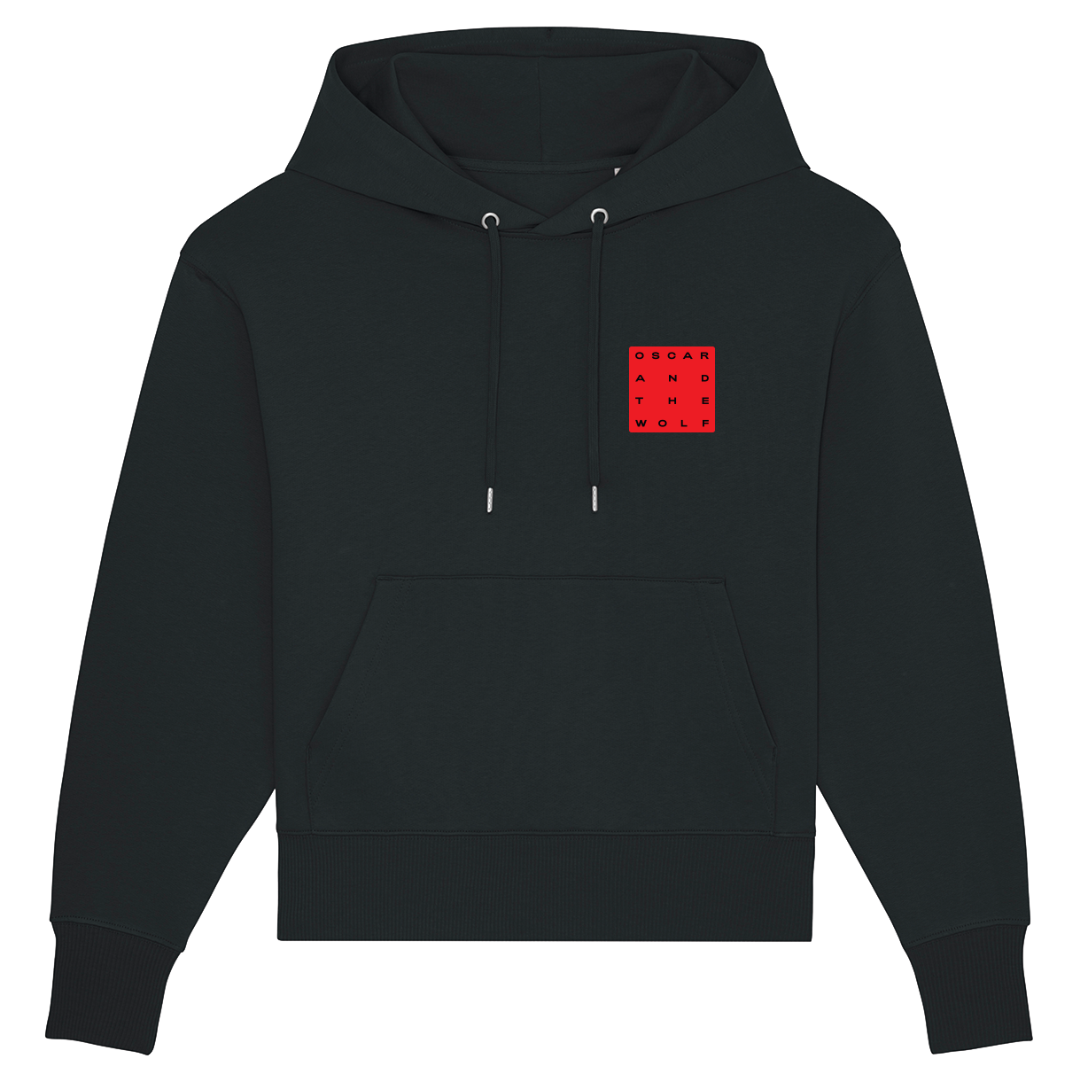 OATW square logo black hoodie (Pre-order)
